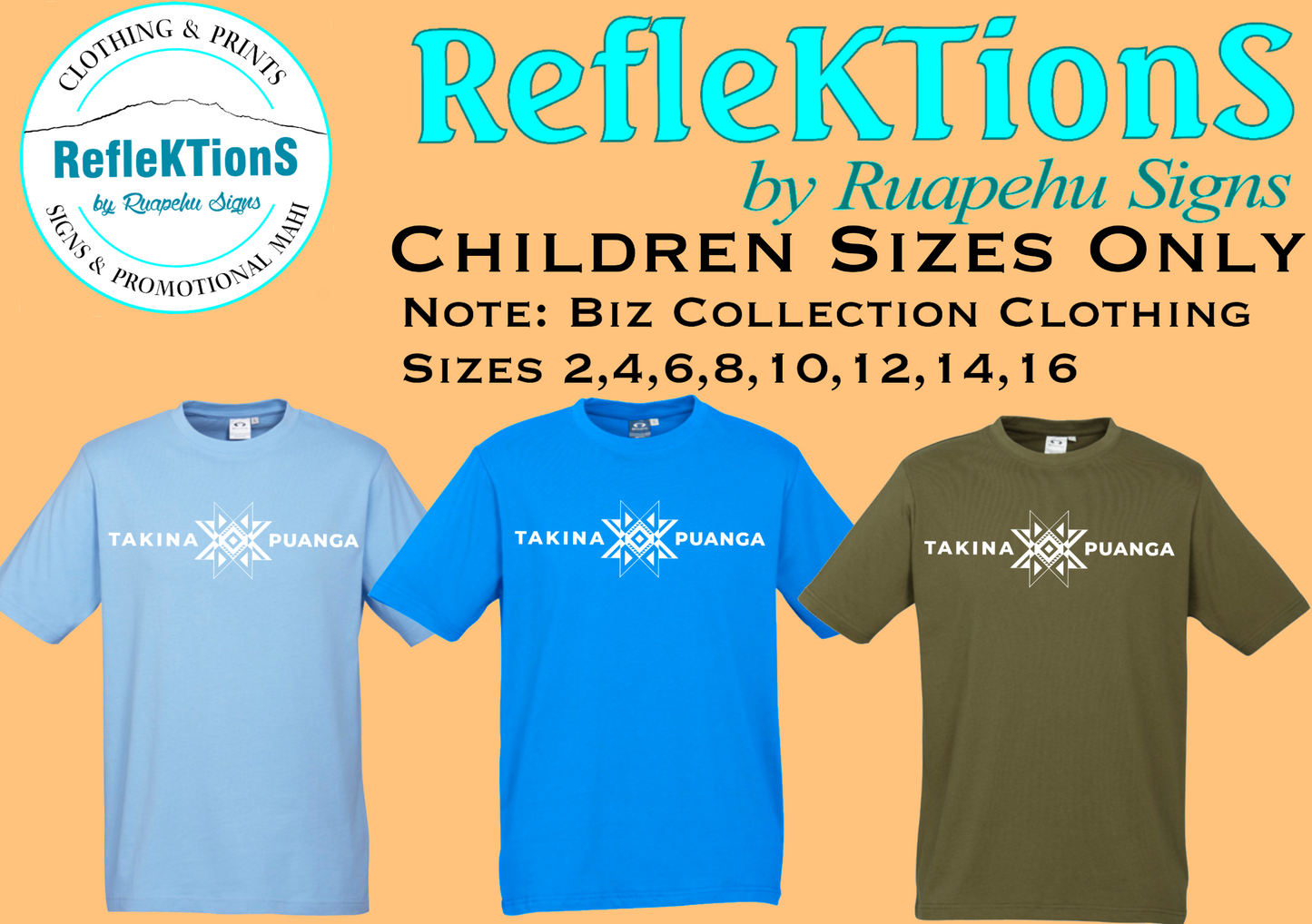 Takina Puanga - Children Tee