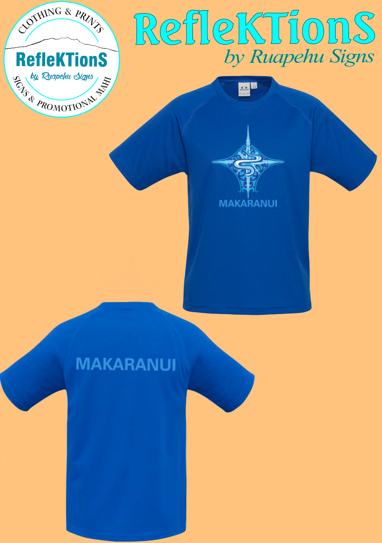 Makaranui Tee- New Design