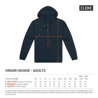 Taihape Grandstand - Origin Hoodie