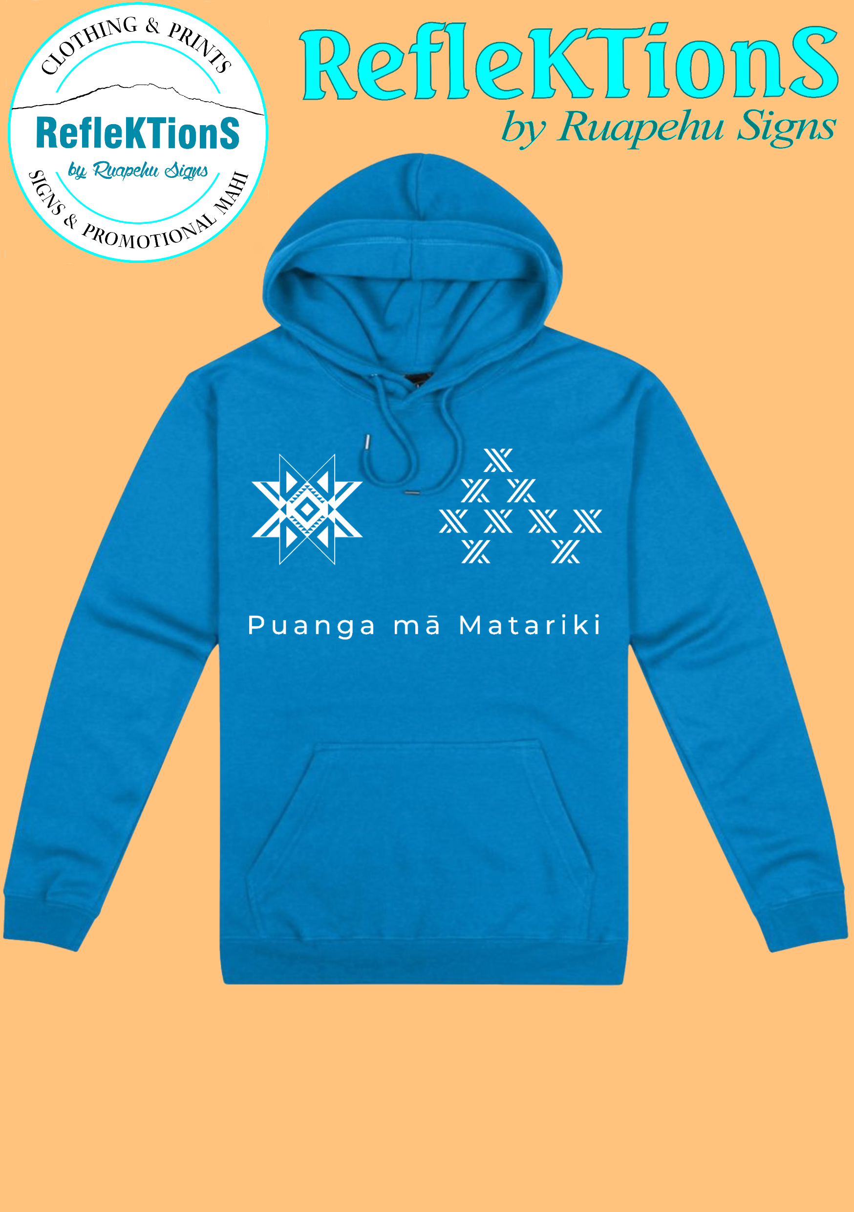 Puanga mā Matariki - Adults Hoodies