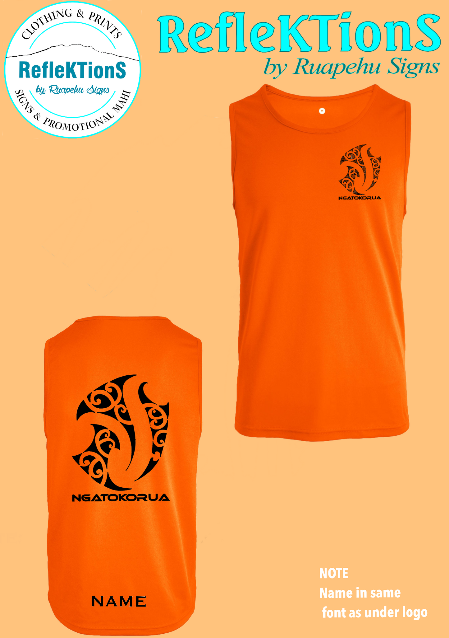 Ngatokorua Singlet