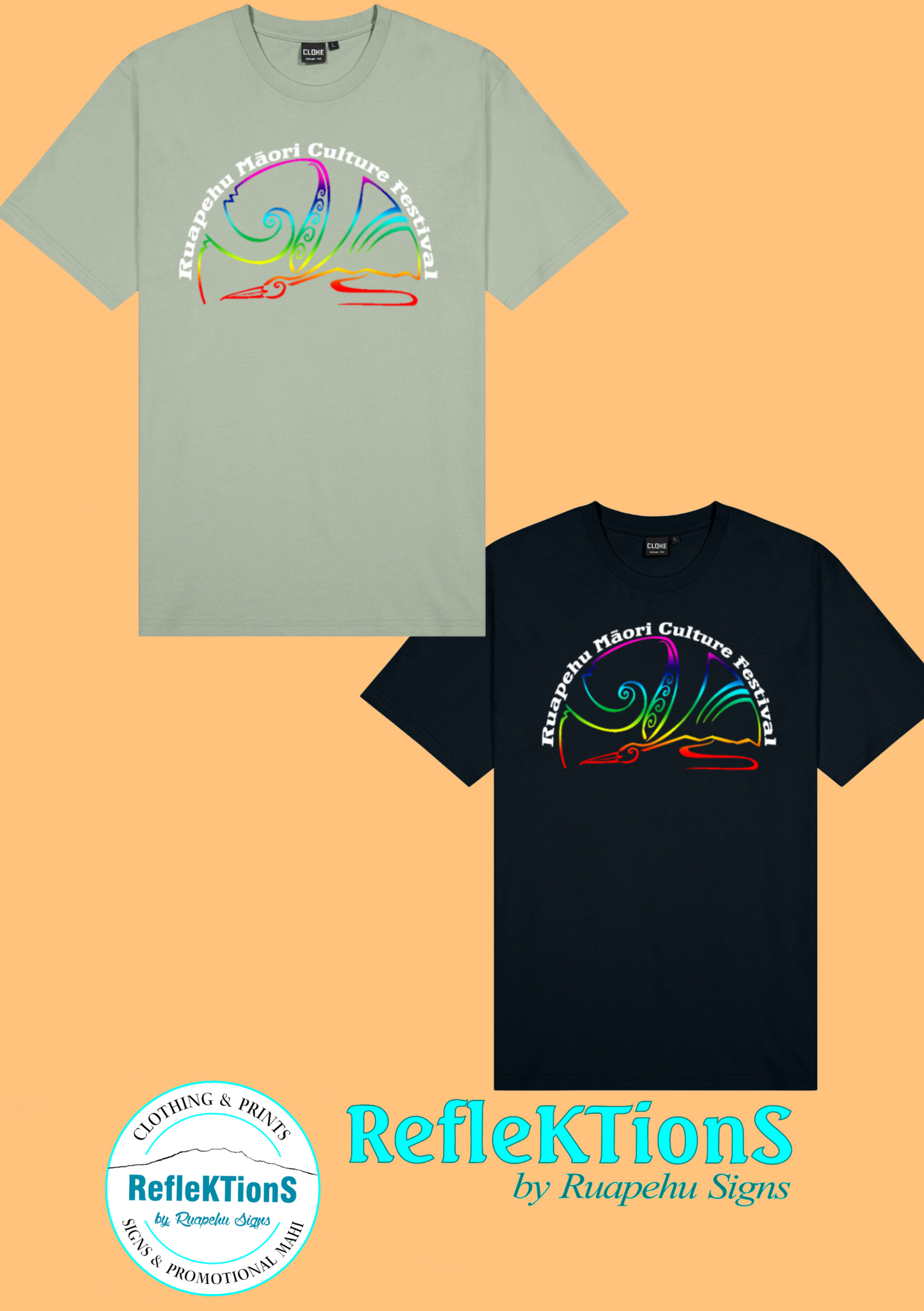 Ruapehu Culture Festival Kākahu -Tshirts