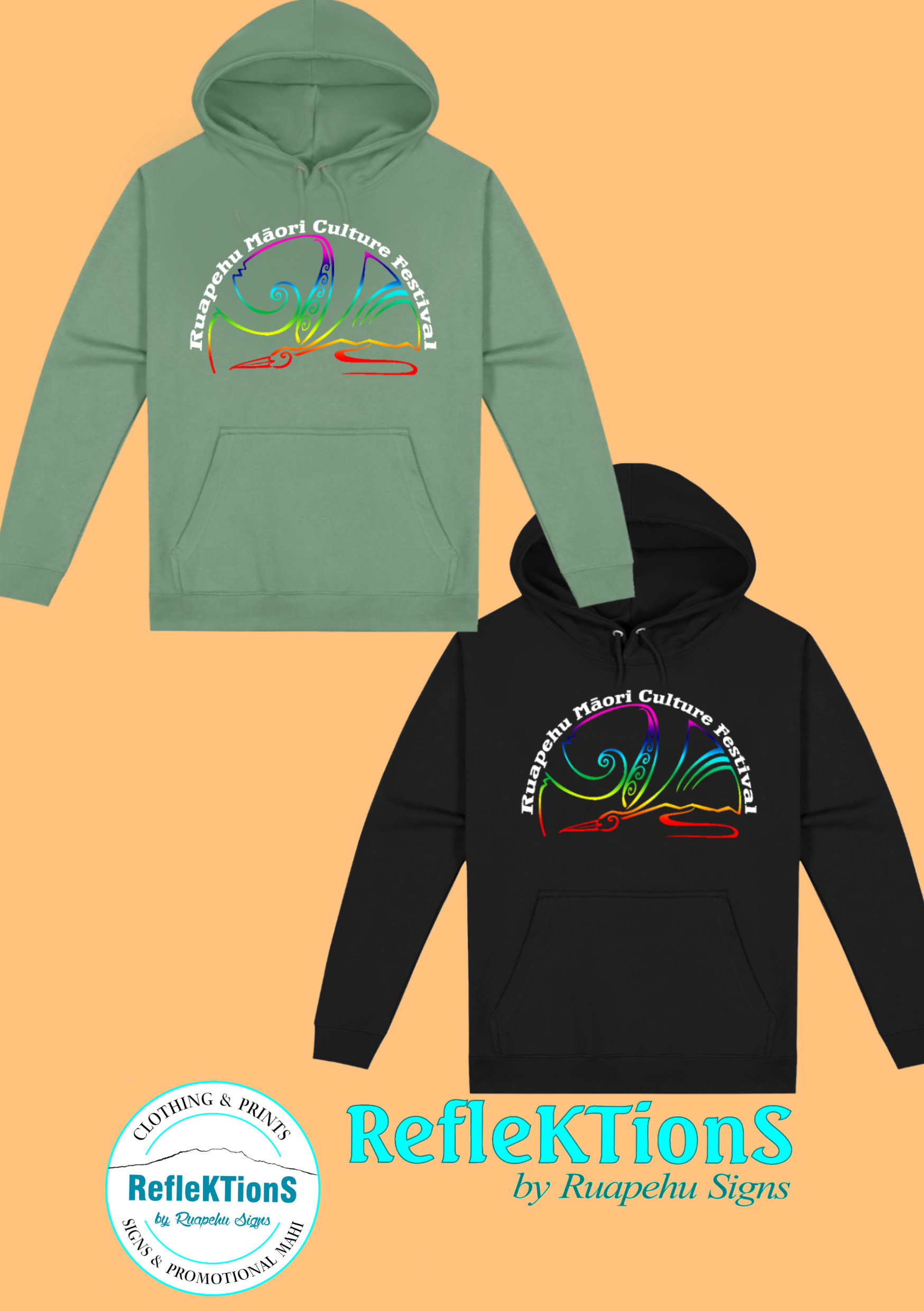 Ruapehu Culture Festival Kākahu - Hoodie